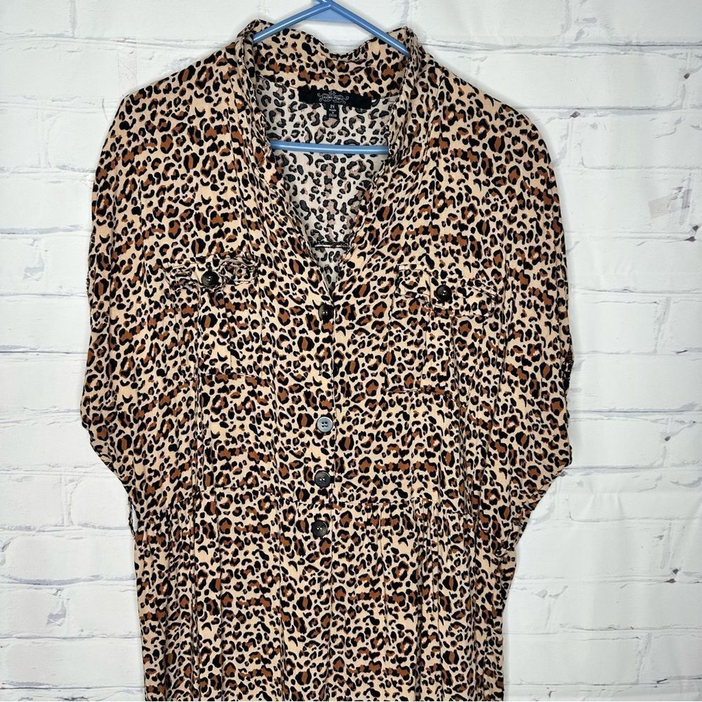 Louise Paris‎ size 2XL animal print jumpsuit